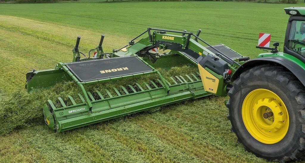 Krone Unveils Swativo T 1040 Pro, First Merger in Forage Harvesting