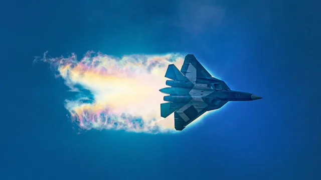 Su-57D vs Western Stealth Fighters