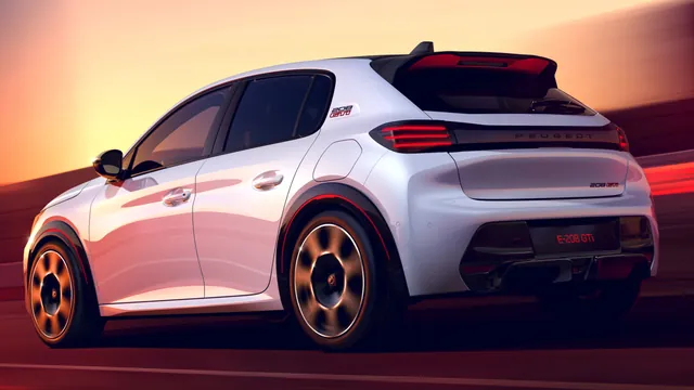 Peugeot's Electric 208 GTi Hits the Road