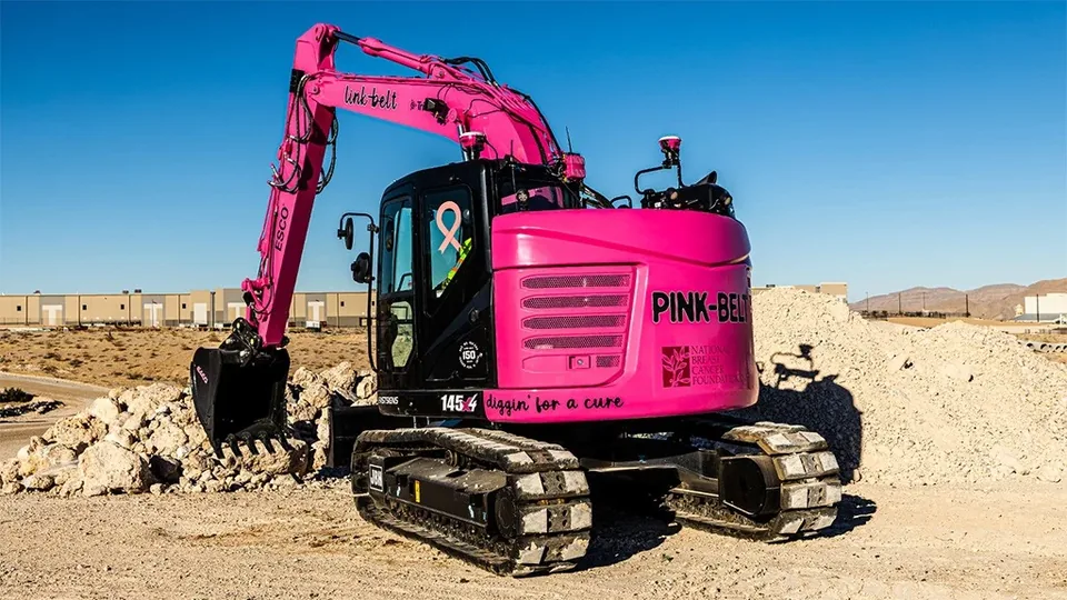 Link-Belt Excavator Donates $220,000 to Breast Cancer Organizations - image 3