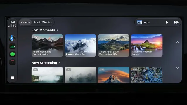 Apple Brings Video to CarPlay