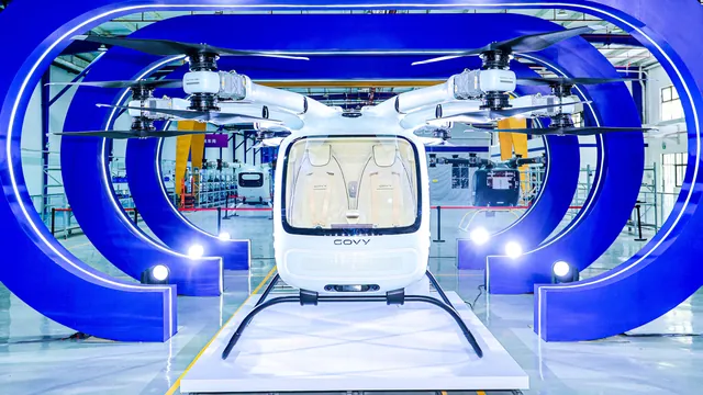 Flying Taxi Takes to the Skies