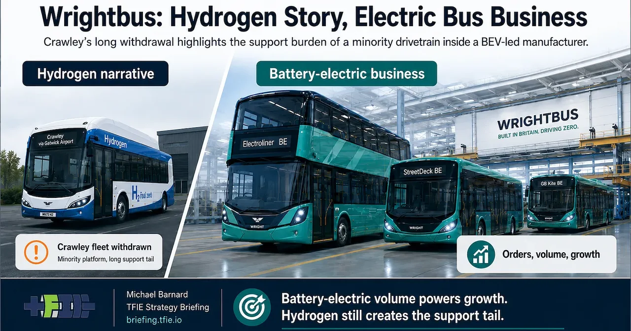 Hydrogen Bus Hype Fades as Electric Buses Take Center Stage