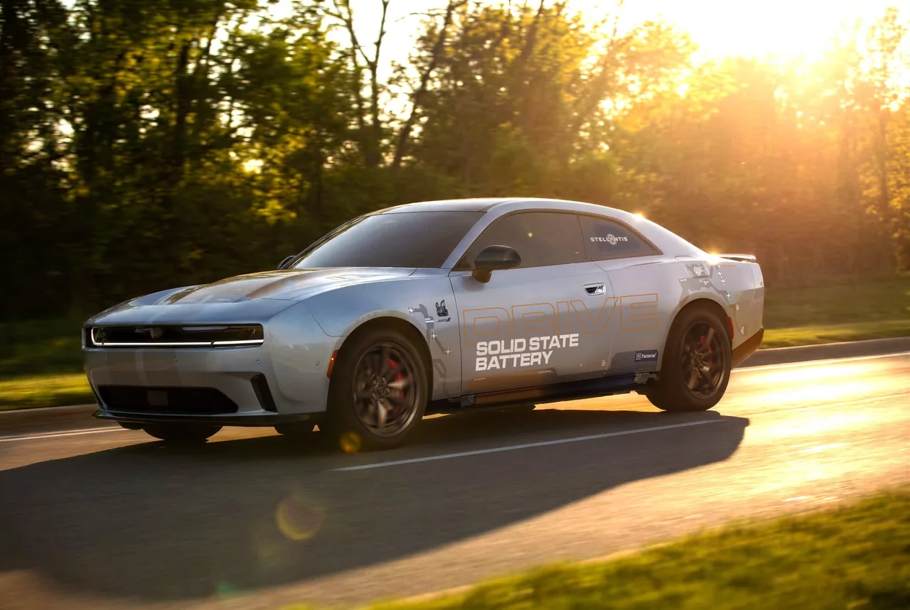 Dodge Charger Daytona Solid-State Battery Test Bed