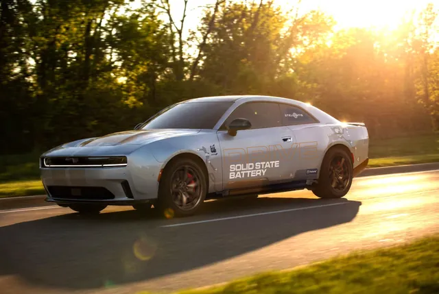 Dodge Charger Daytona Solid-State Battery Test Bed