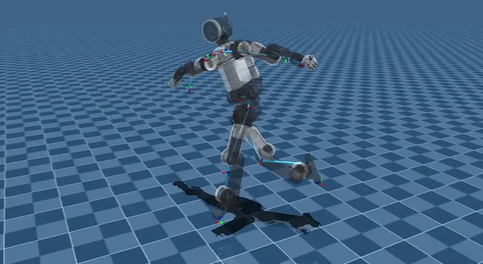 Robot Learns Football Moves in Virtual Environment - image 4