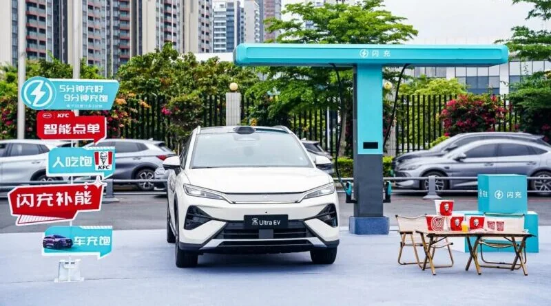 BYD to Roll Out 3,000 Ultrafast EV Chargers Across Europe