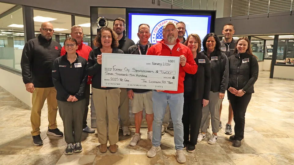 RV Dealership Exceeds $24K Charitable Donation Goal - image 2
