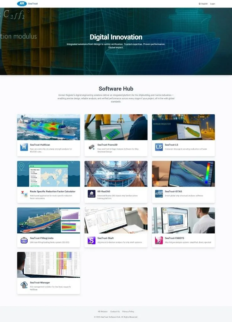 Korean Register Overhauls Technical Software Platform for Enhanced User Experience